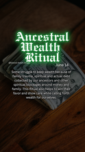 Load image into Gallery viewer, Ancestor Wealth Ritual June 14